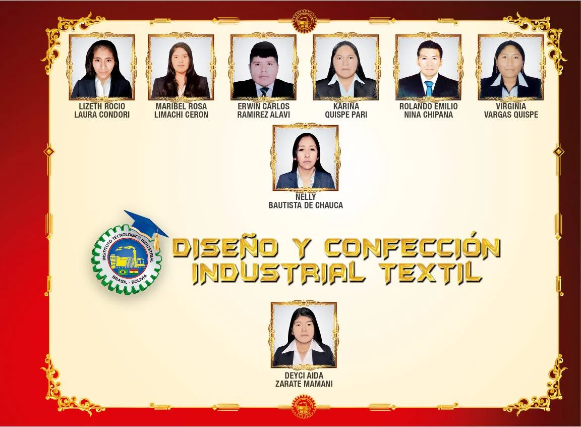 Novena página de la lista de graduados 2025